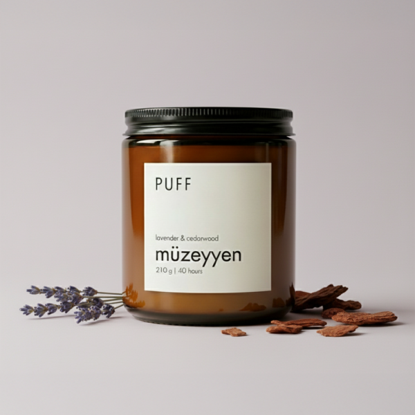 Müzeyyen – Lavanta ve Sedir Kokulu Doğal Soya Mumu