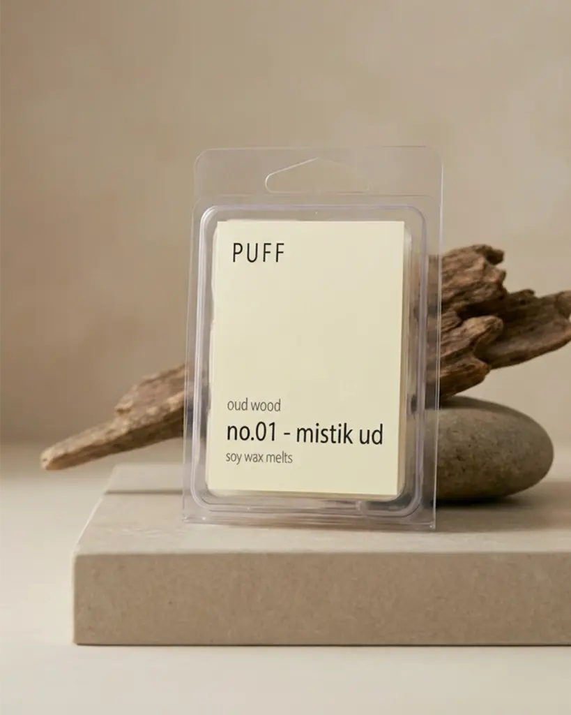 No.01 – Mistik Ud | Ud Ağacı Kokulu Buhurdanlık Mumu