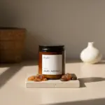 No.03 – Kehribar | Amber Kokulu Doğal Soya Mumu