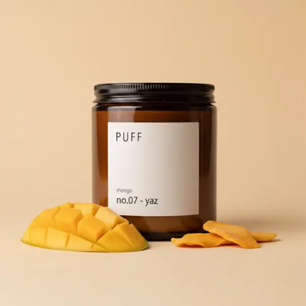 No.07 – Yaz | Mango Kokulu Doğal Soya Mumu
