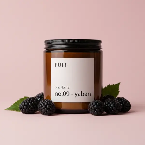 No.09 – Yaban | Böğürtlen Kokulu Doğal Soya Mumu