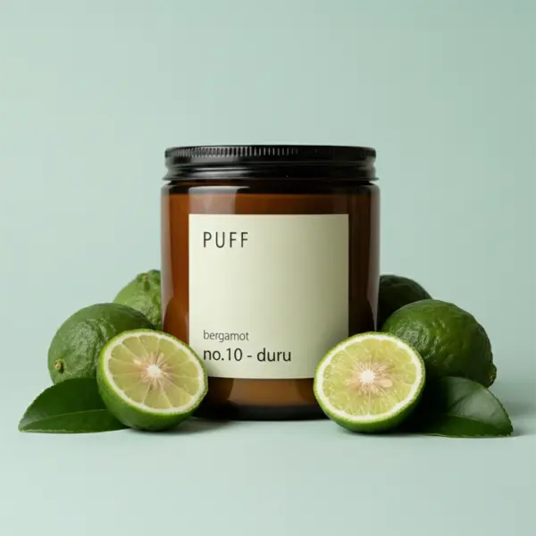 No.10 – Duru | Bergamot Kokulu Doğal Soya Mumu