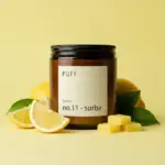 No.11 – Sorbe | Limon Kokulu Doğal Soya Mumu