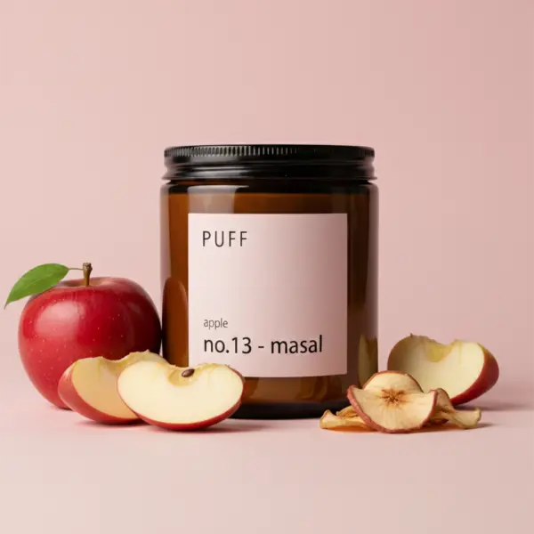 No.13 – Masal | Elma Kokulu Doğal Soya Mumu