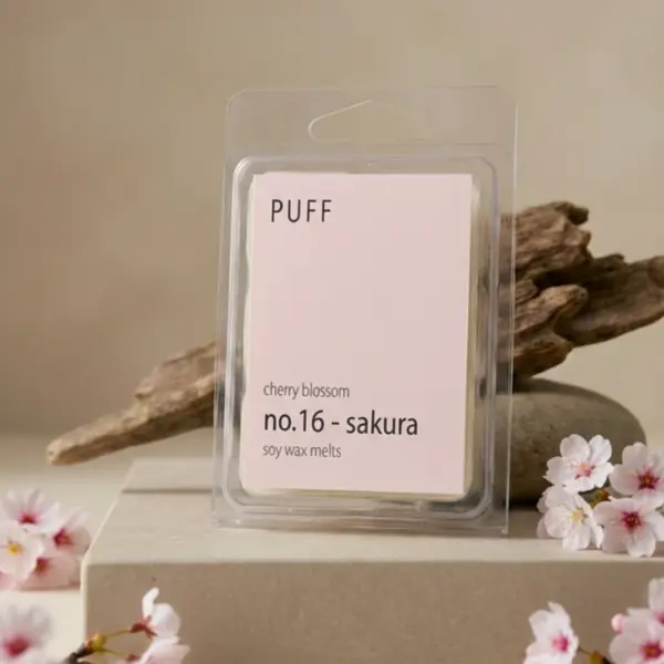 No.16 – Sakura | Kiraz Çiçeği Kokulu Buhurdanlık Mumu
