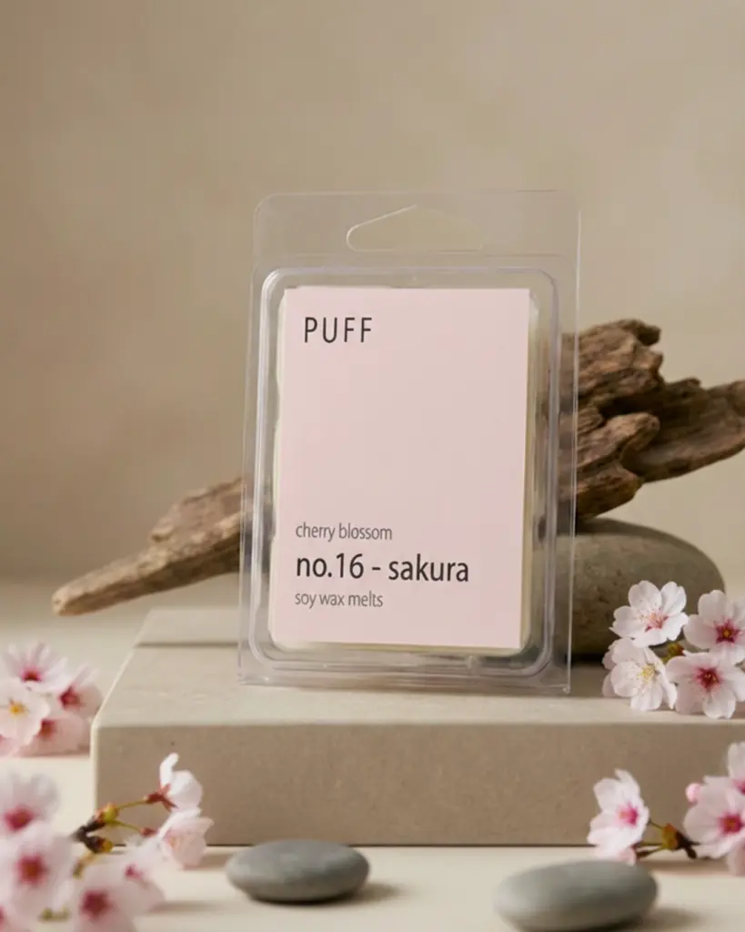 No.16 – Sakura | Kiraz Çiçeği Kokulu Buhurdanlık Mumu