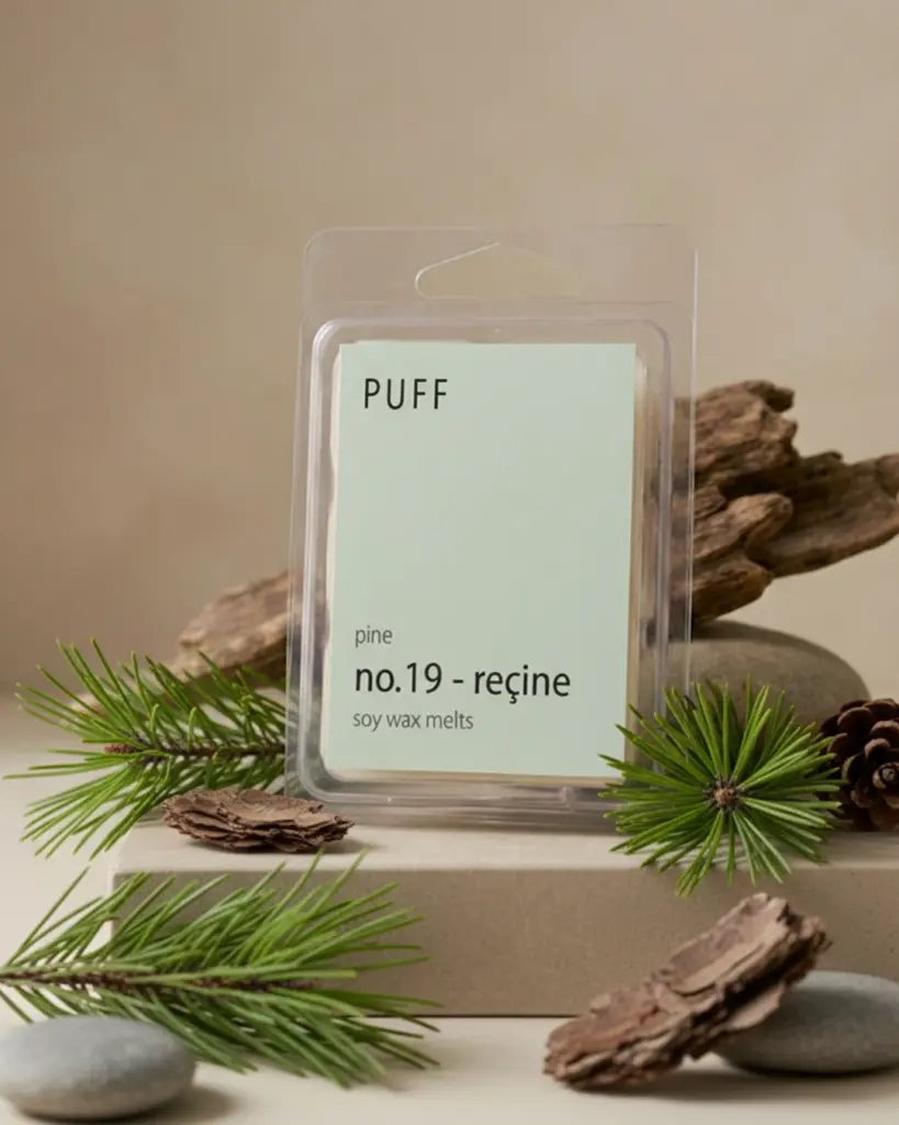 No.19 – Reçine | Çam Kokulu Buhurdanlık Mumu