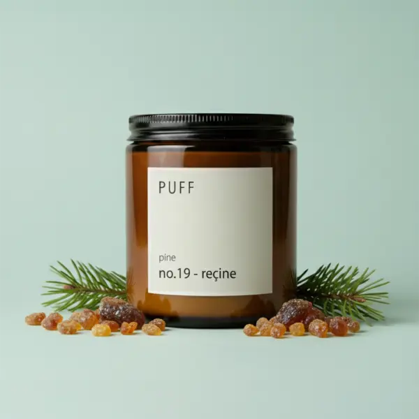 No.19 – Reçine | Çam Kokulu Doğal Soya Mumu