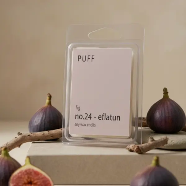 No.24 – Eflatun | İncir Kokulu Buhurdanlık Mumu