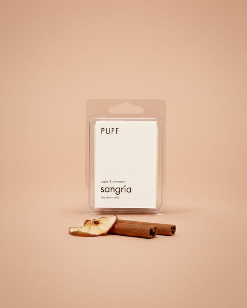 Sangria – Elma ve Tarçın Kokulu Buhurdanlık Mumu