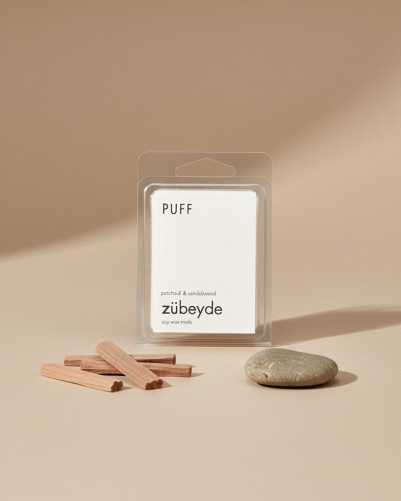 Zübeyde – Paçuli ve Sandal Kokulu Buhurdanlık Mumu