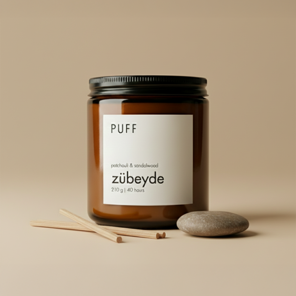 Zübeyde – Paçuli ve Sandal Kokulu Soya Mumu